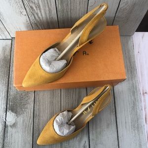 Unisa EUC 6.5 Mustard Sling Back